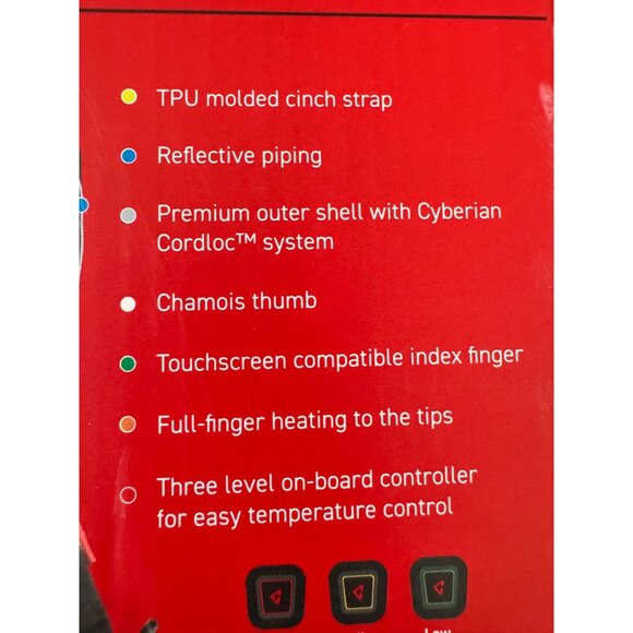 Gerbing S7 Heated Gloves Size Small Women’s NWB $249 3 Levels Heat 8 Hours Skiin - Picture 9 of 11